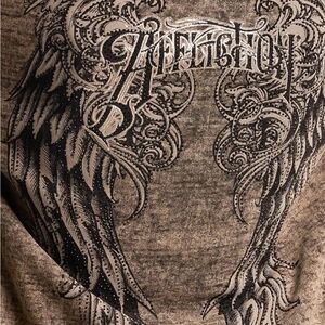 Affliction Lovington zip up hoodie NWOT. Size 2X.